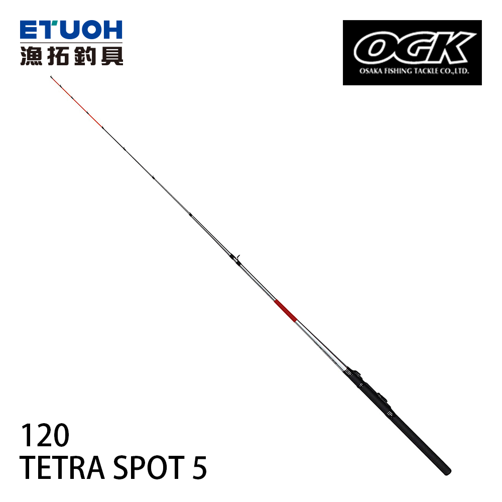 OGK TETRA SPOT 5 120 [海水路亞竿] [穴釣根魚竿] - 漁拓釣具官方線上 
